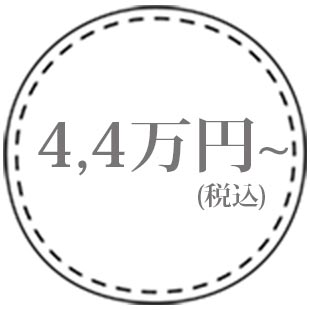 4,4留袖